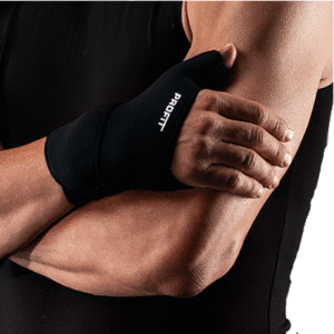 Muñequera Boomerang con dedo pulgar