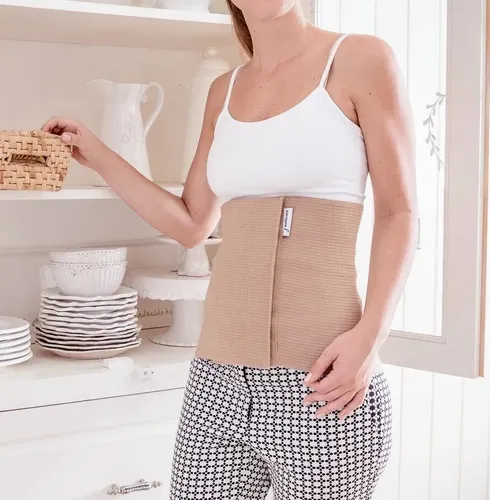 Faja abdominal elástica tensión suave - Imagen 2