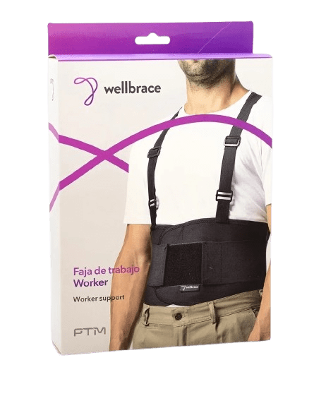 Faja lumbar de trabajo WORKER con tiradores - Imagen 5