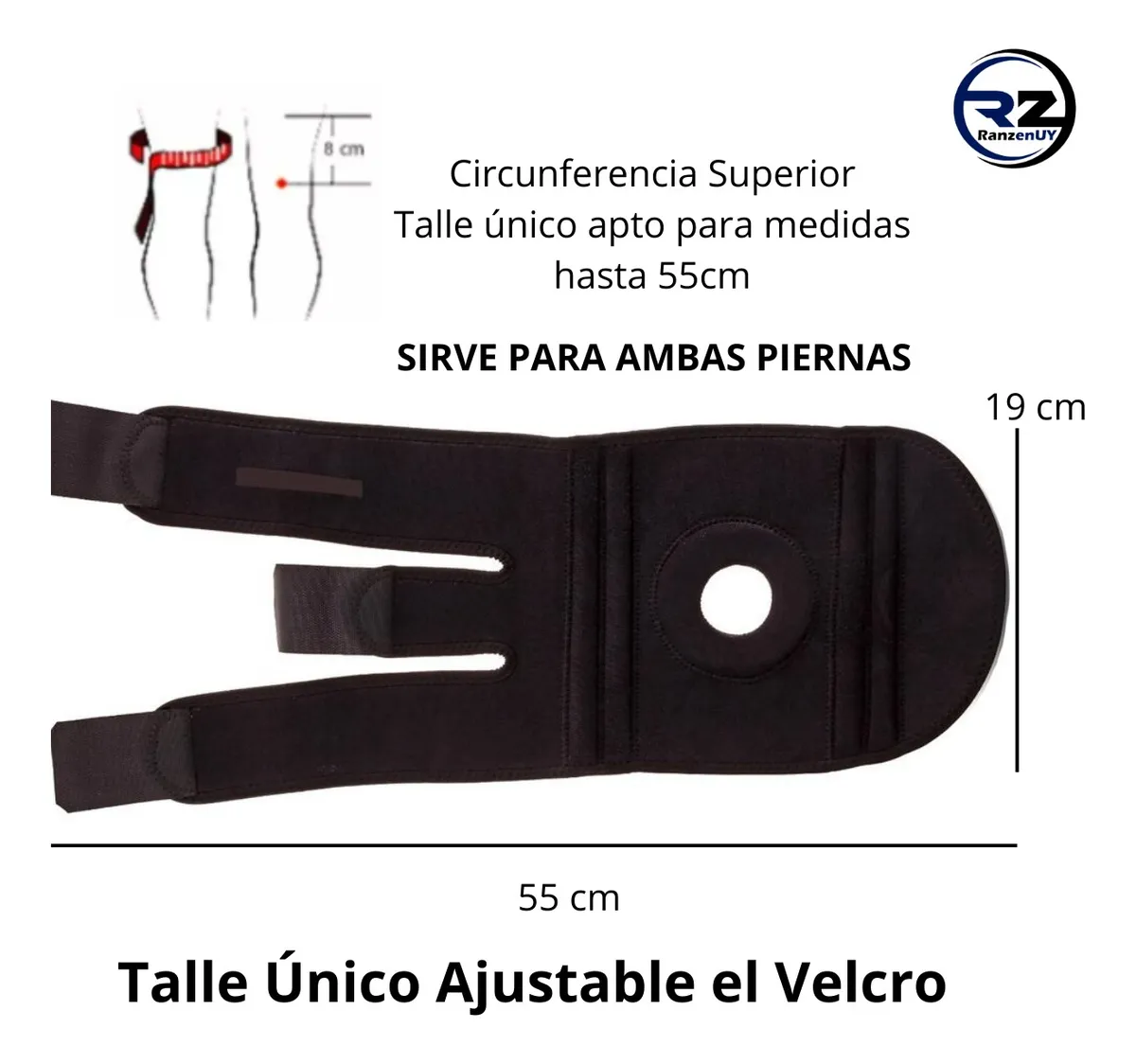 Rodillera con ballenas flexibles - Imagen 6