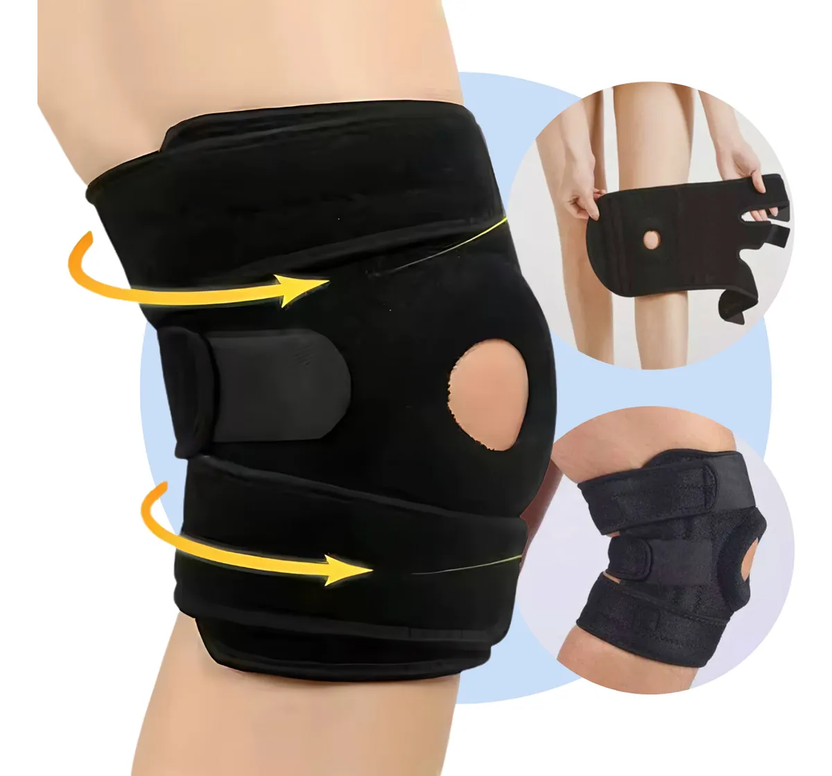 Rodillera con ballenas flexibles