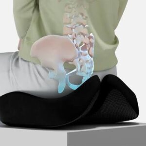 Cojín Ergonómico para Coxis y Espalda