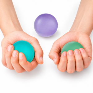 Pelota de gel para rehabilitación de mano